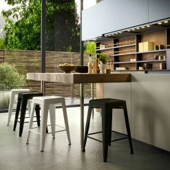 Deals 🎁 Australia Only - Marquee Black Metal Bar Stool 🛒 -MARQUEE Store 23ab41505a754ef1bb6f376e098f4482