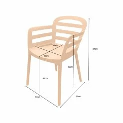 Hot Sale 🥰 Marquee Clay Mondo Dining Chair - To Australia 🤩 -MARQUEE Store 3bc0eb90dc714b3abada0805d42d4fee