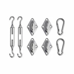 Best deal 👍 Australia Only - Marquee 2.5 X 4m Grey Rectangle Shade Sail Kit 🛒 -MARQUEE Store 47f3356d4f04478c8a49f6cd275a4a74