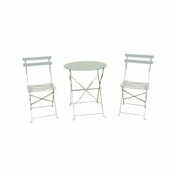 Outlet 🎁 Australia Only - Marquee Green Bay Troca 3 Piece Steel Bistro Setting 👏