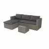 Hot Sale ⭐ Australia Sale - Marquee 3 Piece Bayfield Wicker Corner Sofa Other ⌛