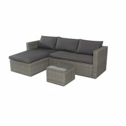Hot Sale โญ Australia Sale - Marquee 3 Piece Bayfield Wicker Corner Sofa Other โ