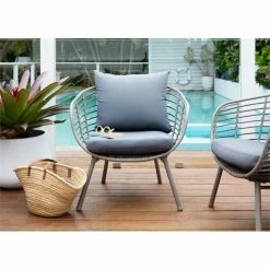 Budget 🌟 Australia Only - Marquee Bayfield Wicker Half Egg Chair Other 🔥 -MARQUEE Store 61ef0307fd1445c7af3b8c179e36503f