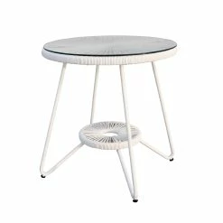 Top 10 🎁 Australia Only - Marquee 500 X 500mm White Acapulco Coffee Table 🛒