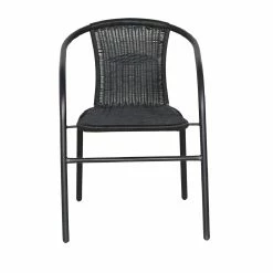 Cheapest 🔔 Australia Sale - Marquee Black 3 Piece Wicker Bistro Set ✨ -MARQUEE Store 7e354d360d774868bc46382d704495b8