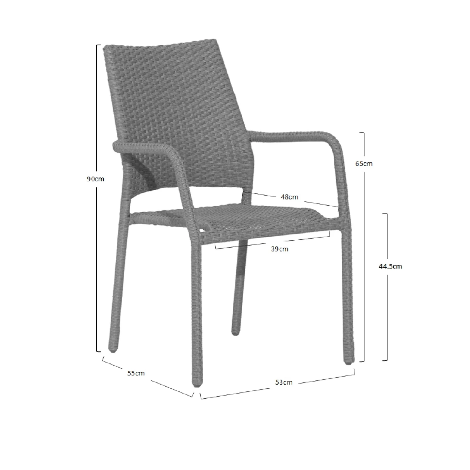 Best reviews of ✔️ Marquee Bayfield Wicker Dining Chair Grey - To Australia ⭐ 8 Best reviews of ✔️ Marquee Bayfield Wicker Dining Chair Grey - To Australia ⭐ - Image 8