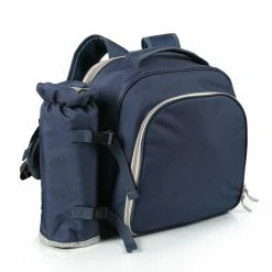New ⭐ Australia Only - Marquee Navy 4 Person Outdoor Picnicware Picnic Back-Pack ⭐