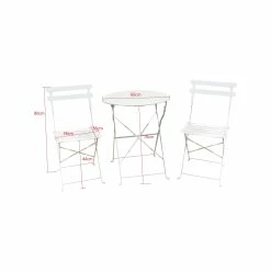 Coupon 🧨 Australia Sale - Marquee Coconut Milk Troca 3 Piece Steel Bistro Setting 🎁 -MARQUEE Store cd12450099ea4f7182b7fbd98ffb590e