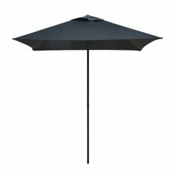 Promo 🤩 Marquee 2m Square Goulburn Market Umbrella Charcoal - To Australia 🧨