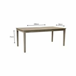 Cheapest 😍 Marquee 180 X 90cm Brushed White Harbour Dining Table - To Australia 😀 -MARQUEE Store e15375349789457f80c4c293352c58c2