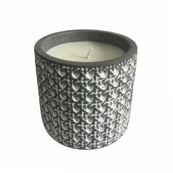Best Pirce ❤️ Australia Only - Marquee 103 X 94mm Stone Pattern Cement Citronella Candle ⭐